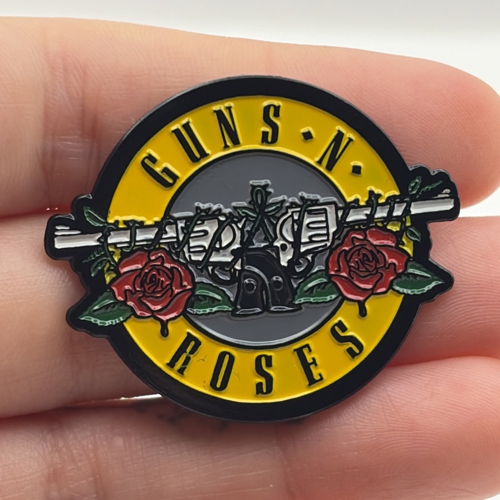 Guns N Roses Rock Band Music Group Lapel Hat Pin